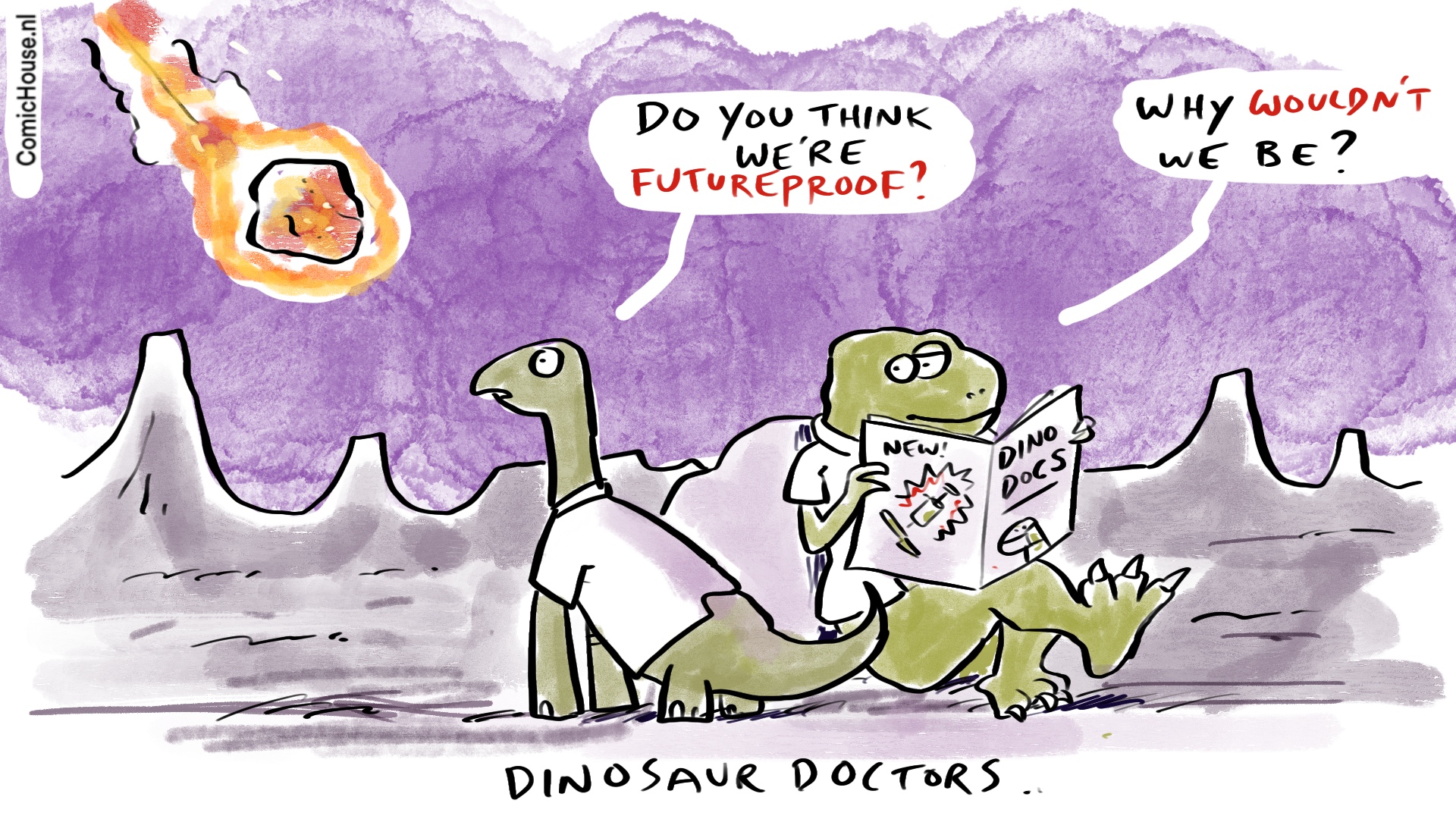 FutureProofing Healthcare - making sure healthcare is prepared for what is to come -Dinosaur doctors 
