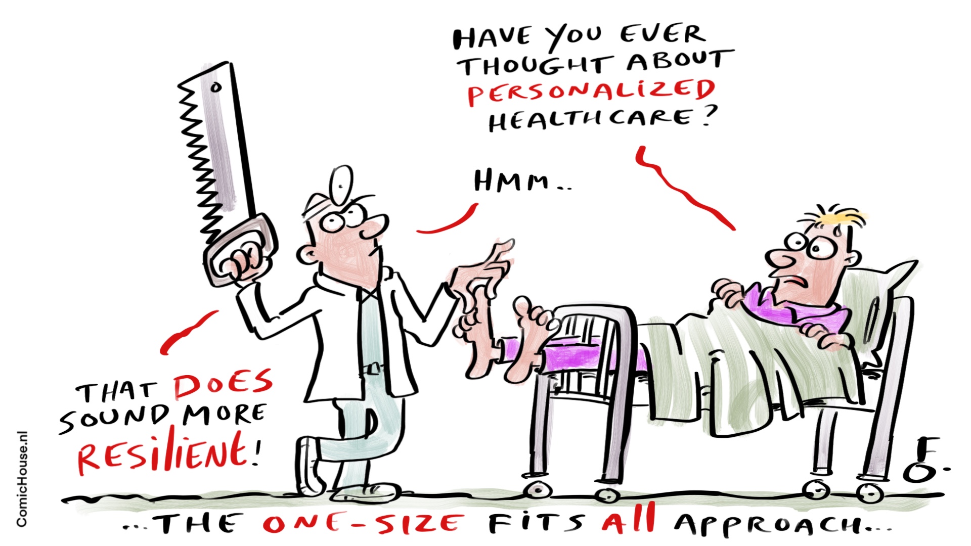 FutureProofing Healthcare - One size fits all? Personalised healthcare is vital